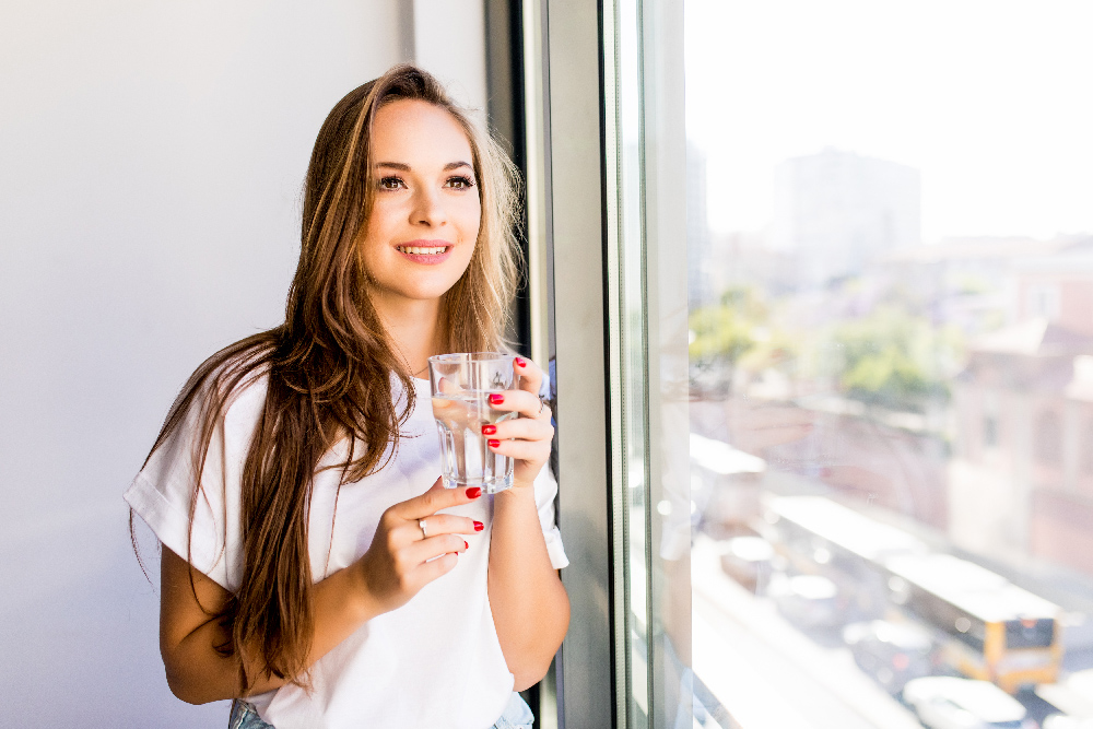 purified drinking water